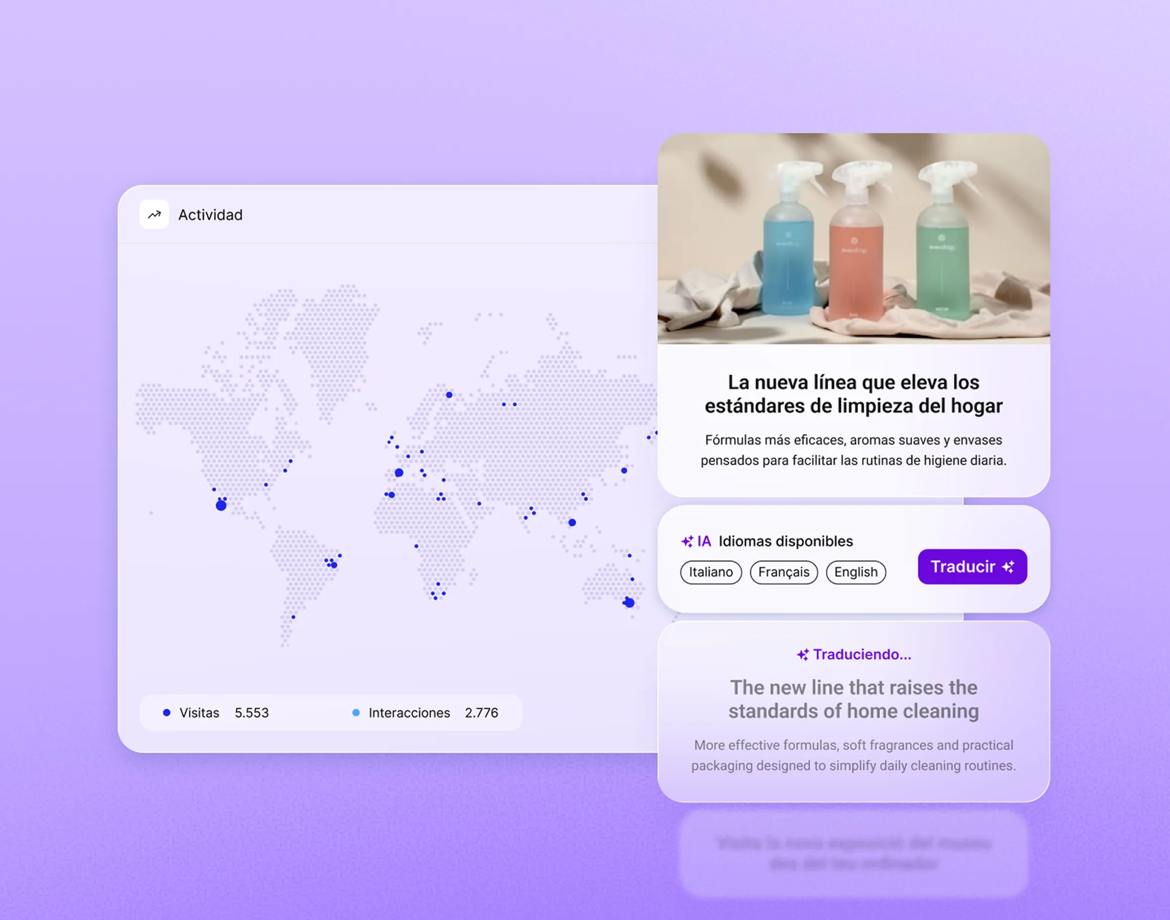 Consigue alcance global